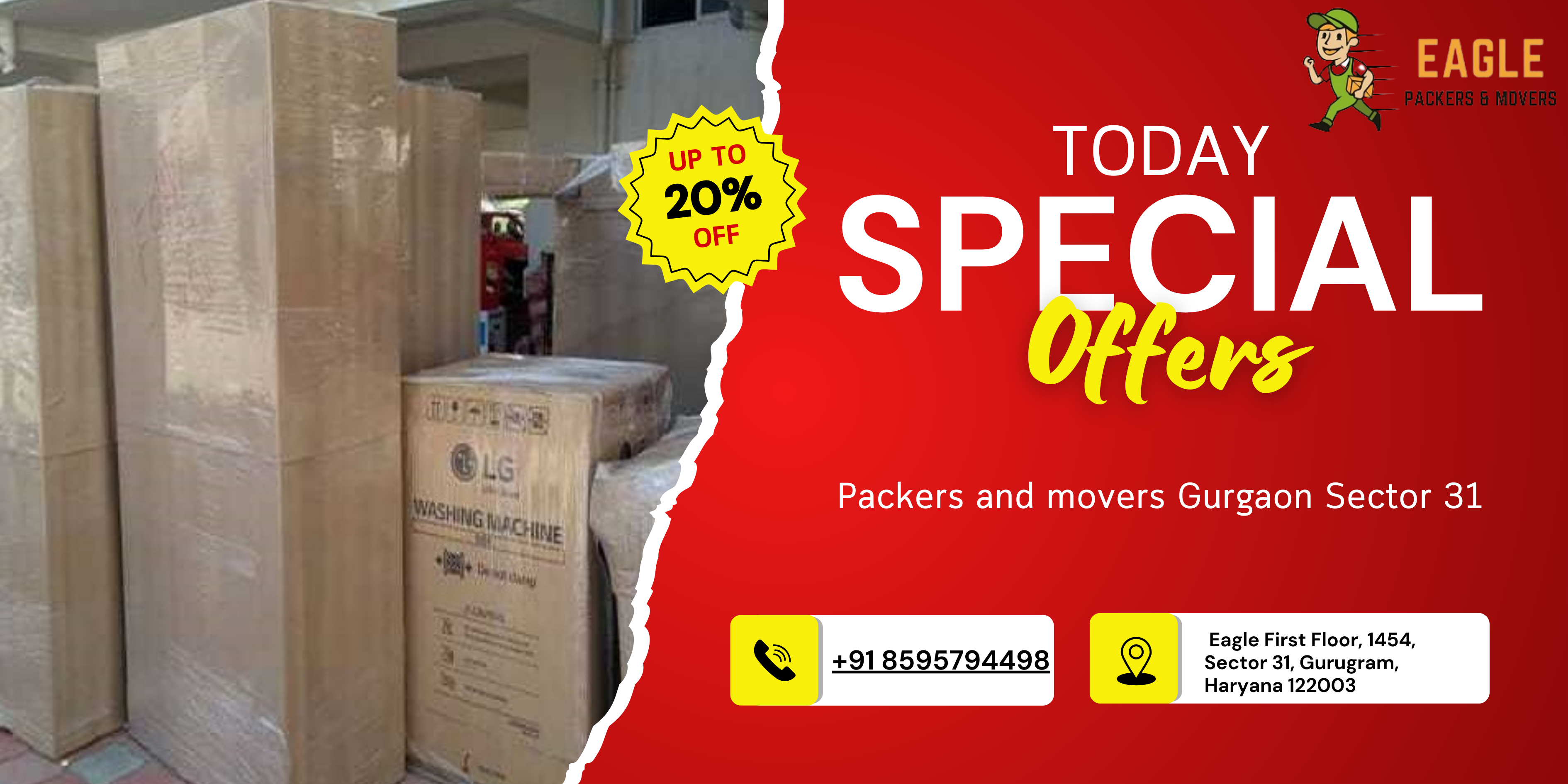 Packers and Movers Gurgaon Sector 31 